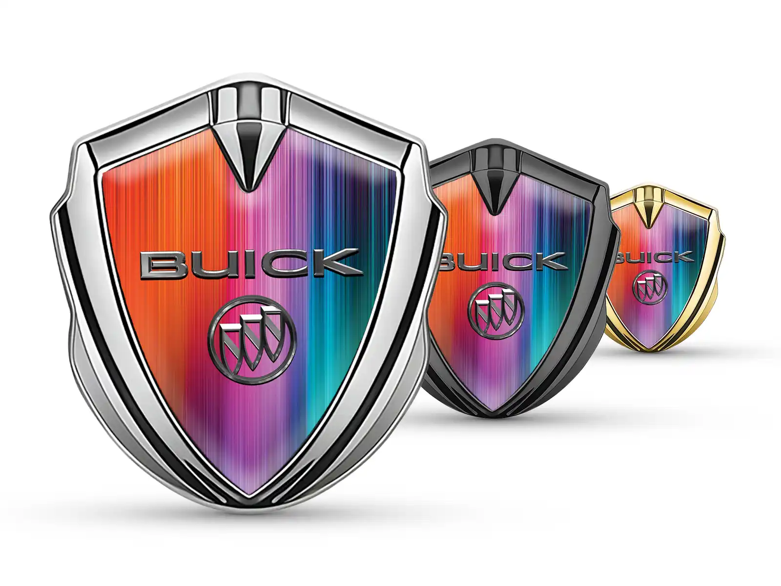 Buick Emblema Metallico Badge Disegno Max Robusto